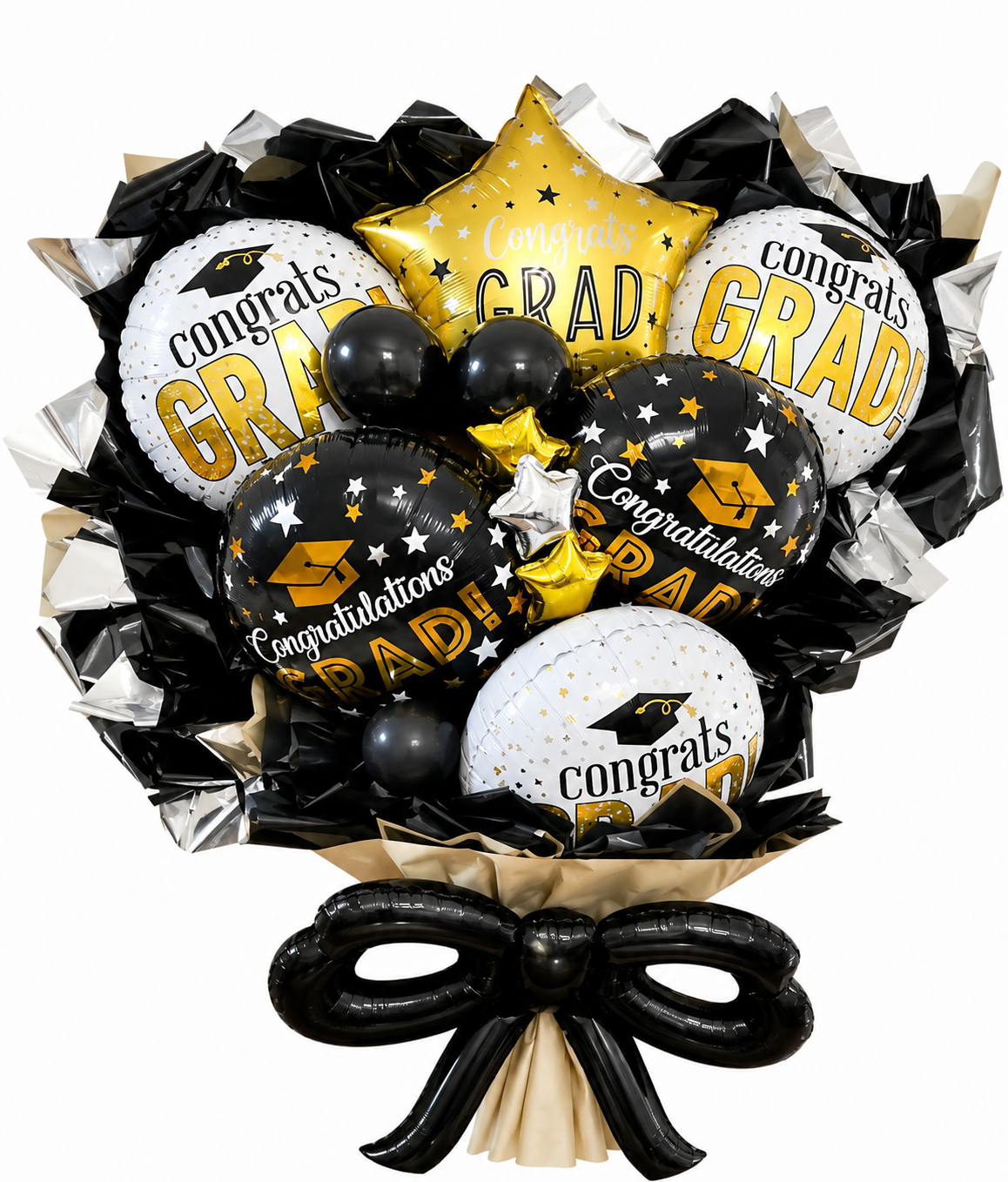 Giant Graduation Balloon Bouquet 🎓